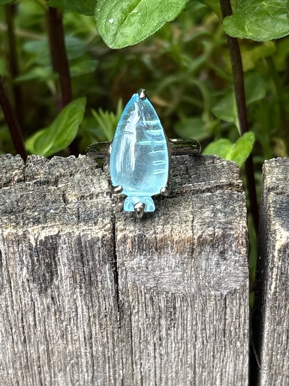NEW! Aquamarine Ring